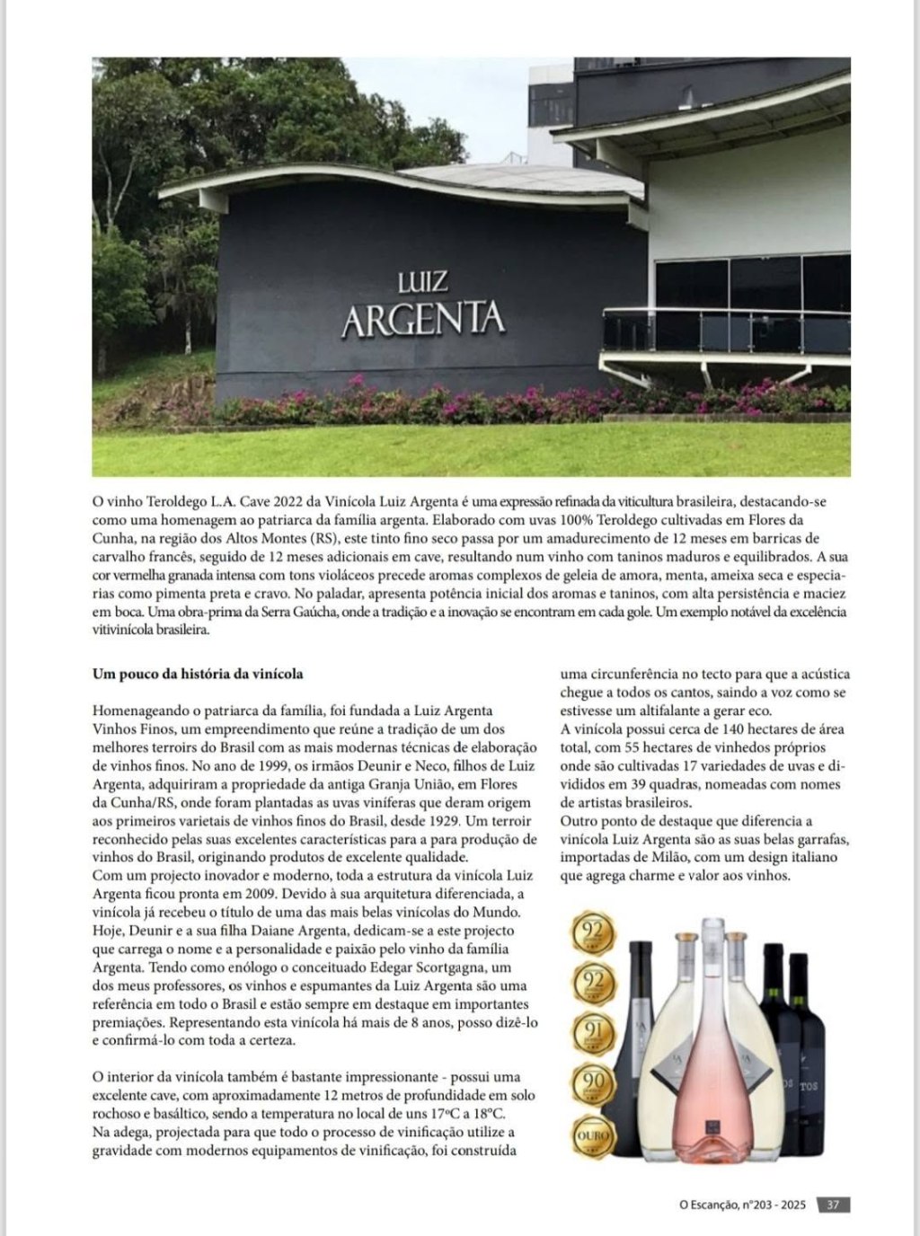 Revista “O Escanção”